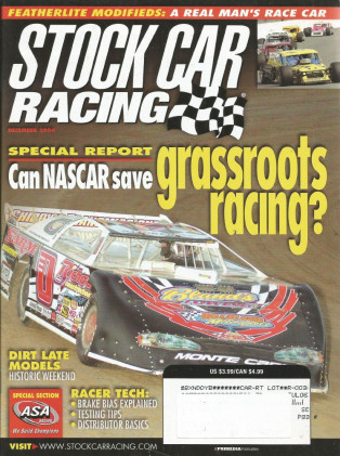 STOCK CAR RACING 2004 DEC - Brakes, Reutimann, Disstributor, G-Force Gear